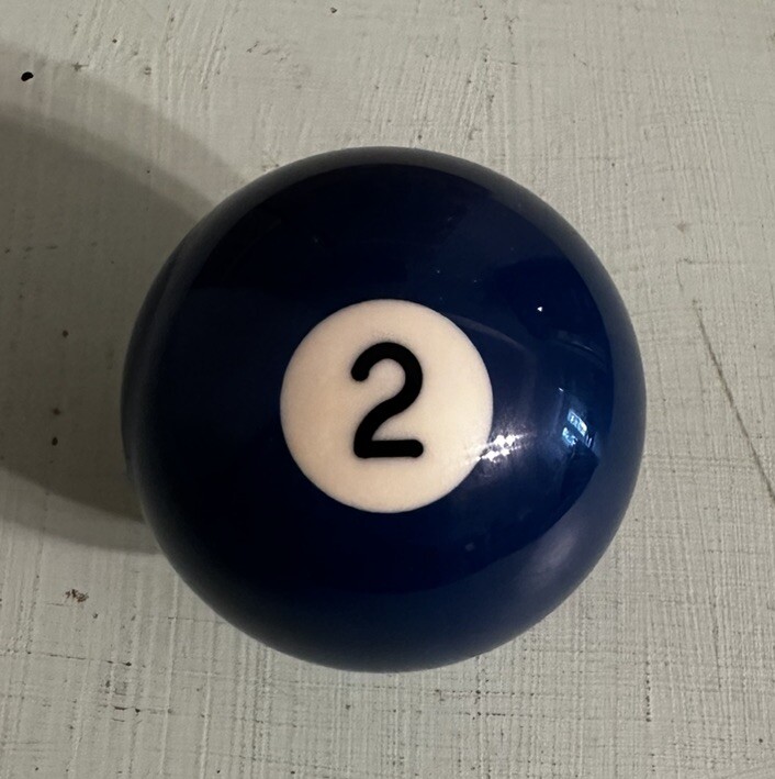 ARAMITH PREMIER 2 BALL REPLACEMENT POOL BALLS BILLIARDS 2 1/4" PHENOLIC RESIN