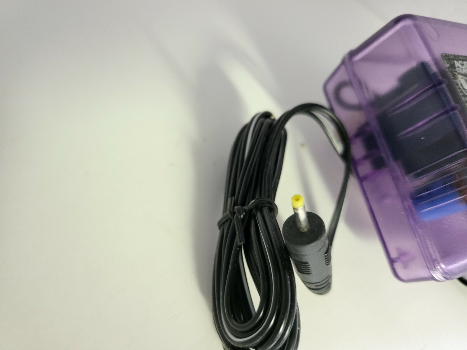 Clear Purple 3V 200 mA AC Power Adapter for the NEO GEO Pocket Color System V47