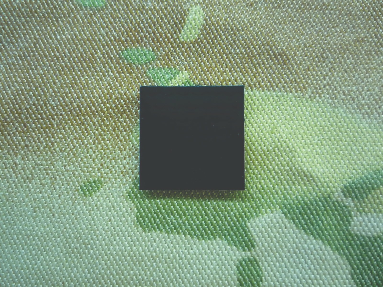 10 Pack 1"X1" IR reflective MAGIC BLACK Solas3 Patch W/VELCRO® BRAND FASTENER