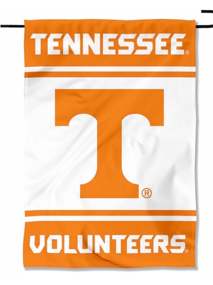 Tennessee Volunteers  Premium Garden Flag 12” X 18”  Yard Banner Flag