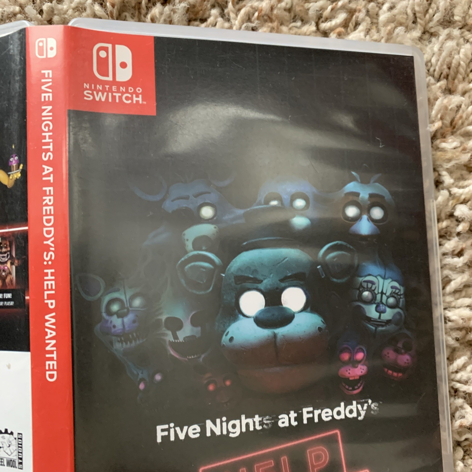 Empty Replacement Case! Five Nights At Freddy’s : Help Wanted Nintendo Switch