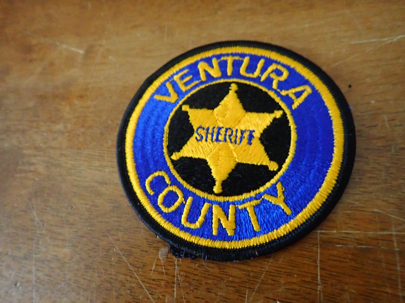 VINTAGE VENTURA  CALIFORNIA  COLLECTIBLE OBSOLETE SHOULDER  PATCH BX  14 #6