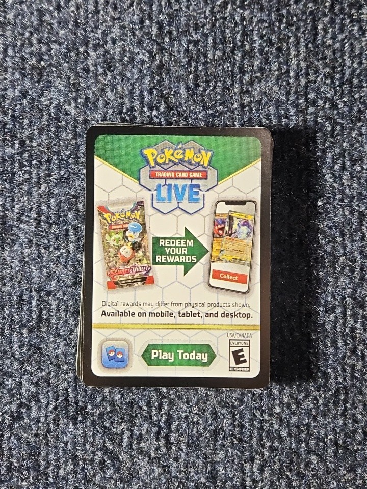 Pokemon Trading Card Game Live Reward Code Cards-EBAY MESSAGED SAME DAY No Card