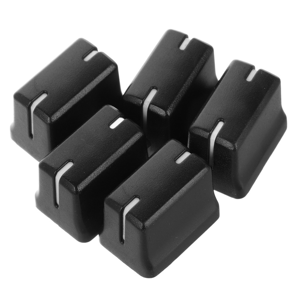 5 Pcs Slider Caps for Mixer Audio Equipment Knobs Attachment Part