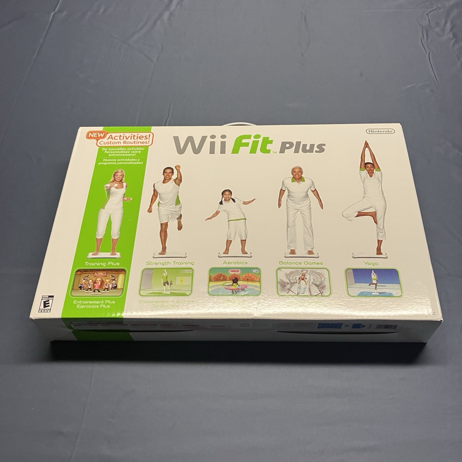 Nintendo Wii Fit Plus JUST BOX AND OPERATIONS MANUAL.