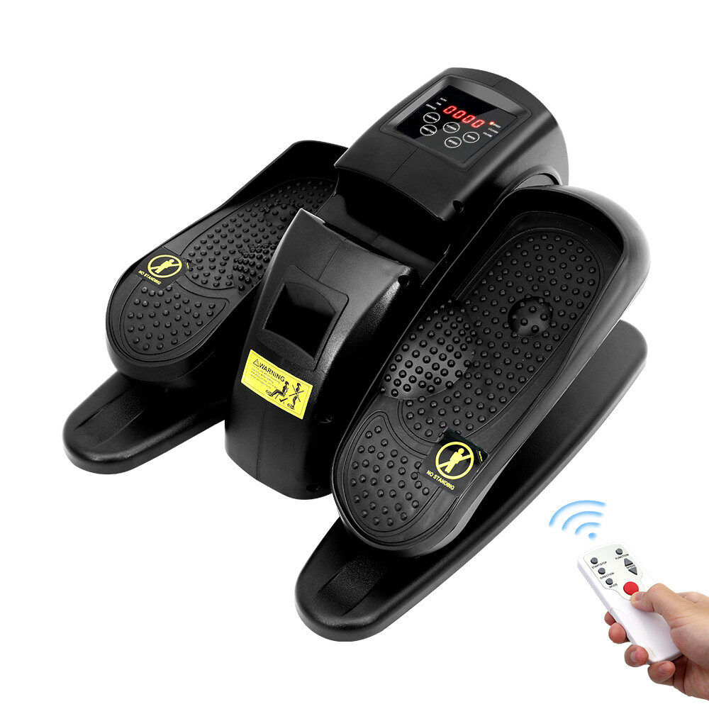 Desk Elliptical Trainer Machine Under Pedal Exerciser Sitting Stepper Electric