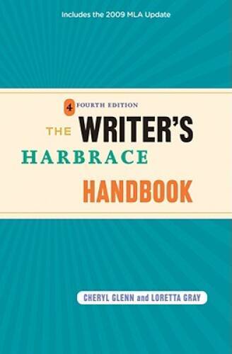 The Writers Harbrace Handbook - Hardcover By Glenn, Cheryl - GOOD