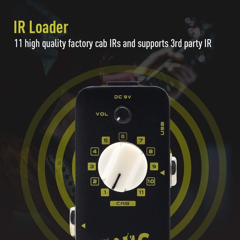 Guitar Speaker Cabinet Simulator IR Pedal