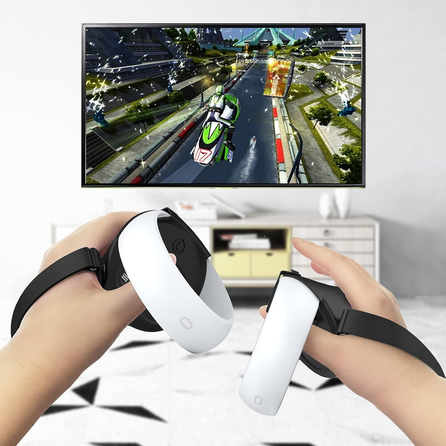 Controller Grip for Oculus Quest 2 Accessories Grips Cover for VR Touch Controll