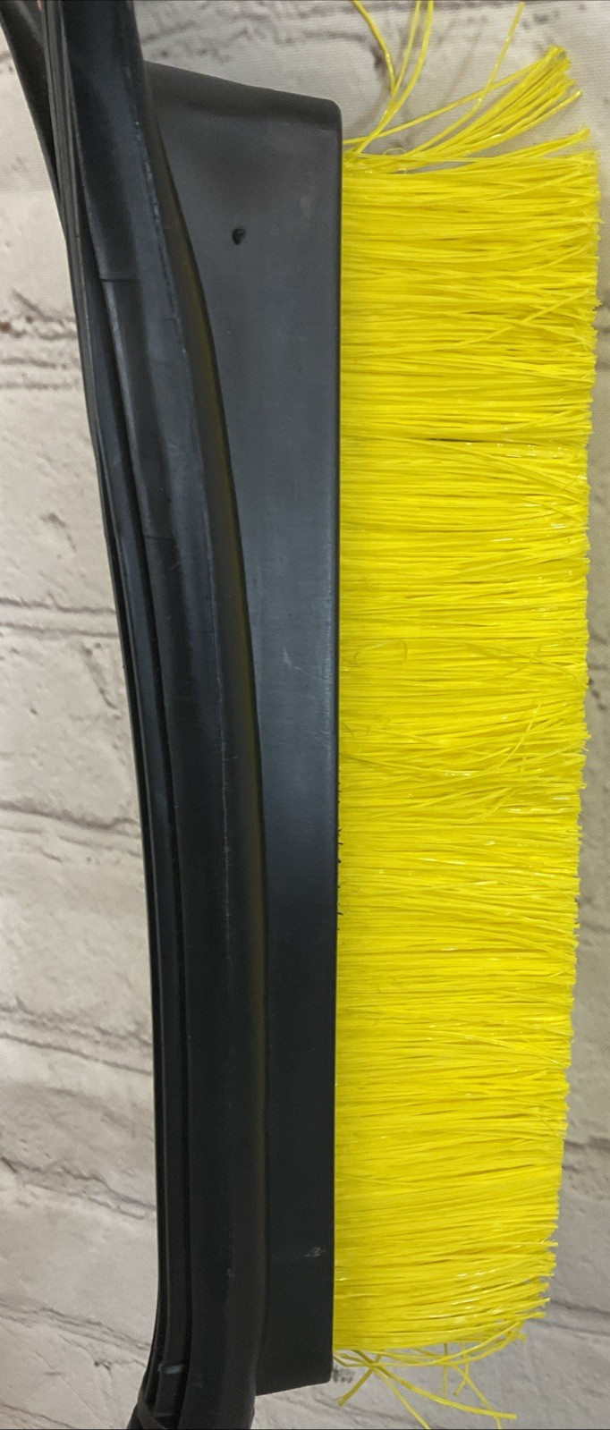 EMSCO Bigfoot Extreme Snow Brush Angled Scraper Dual Grips Easy Leverage Yellow