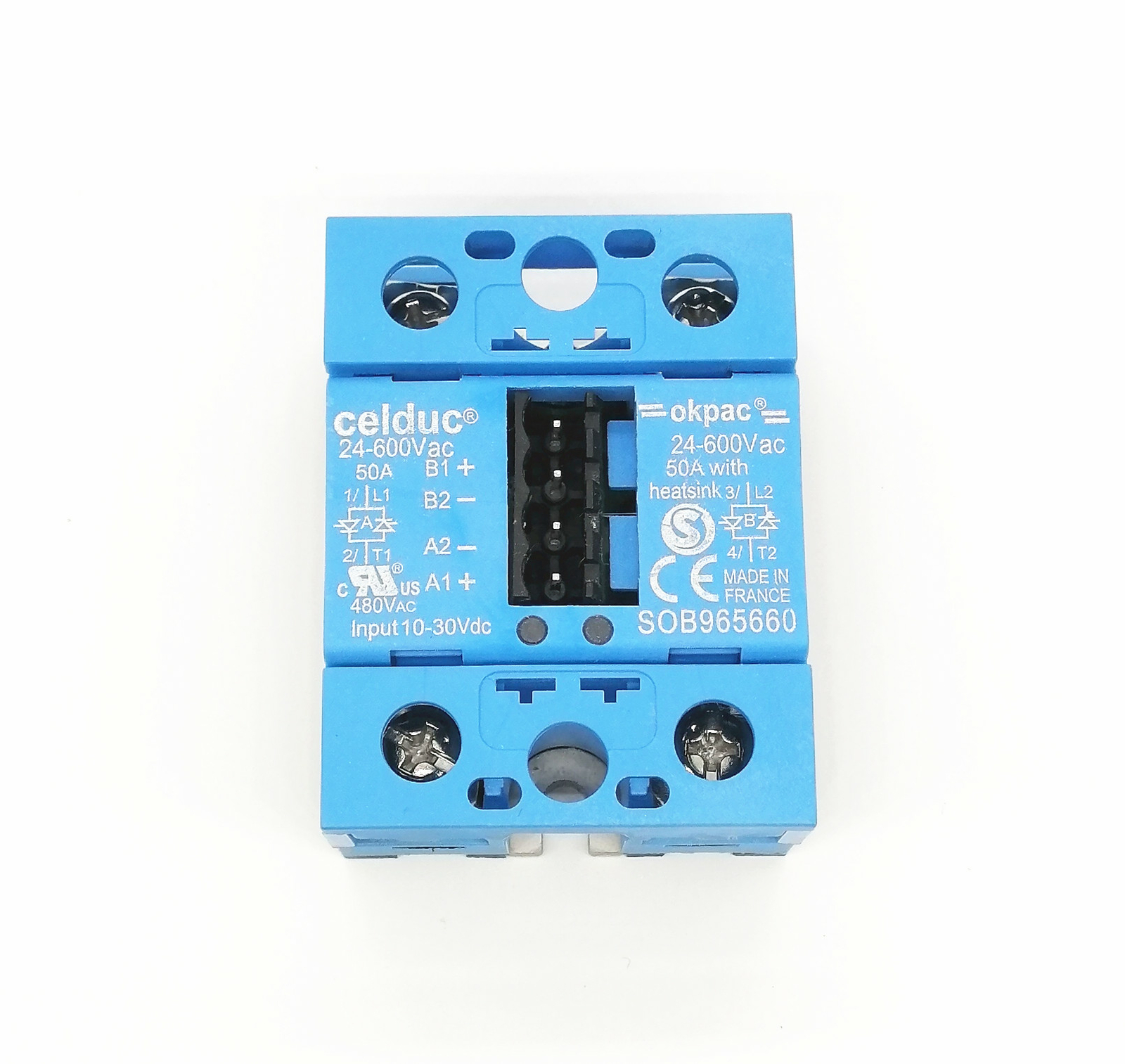 Celduc solid state relay SOB965660 50A 24-600VAC