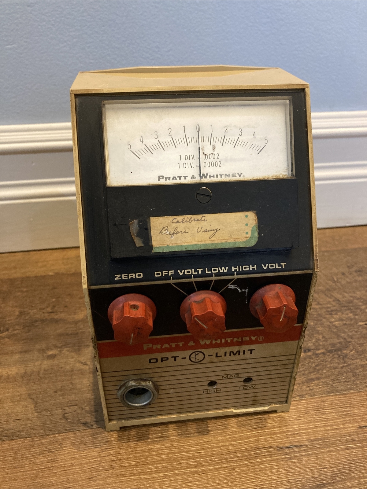Pratt & Whitney Opt-O-Limit Electronic Indicator Model A