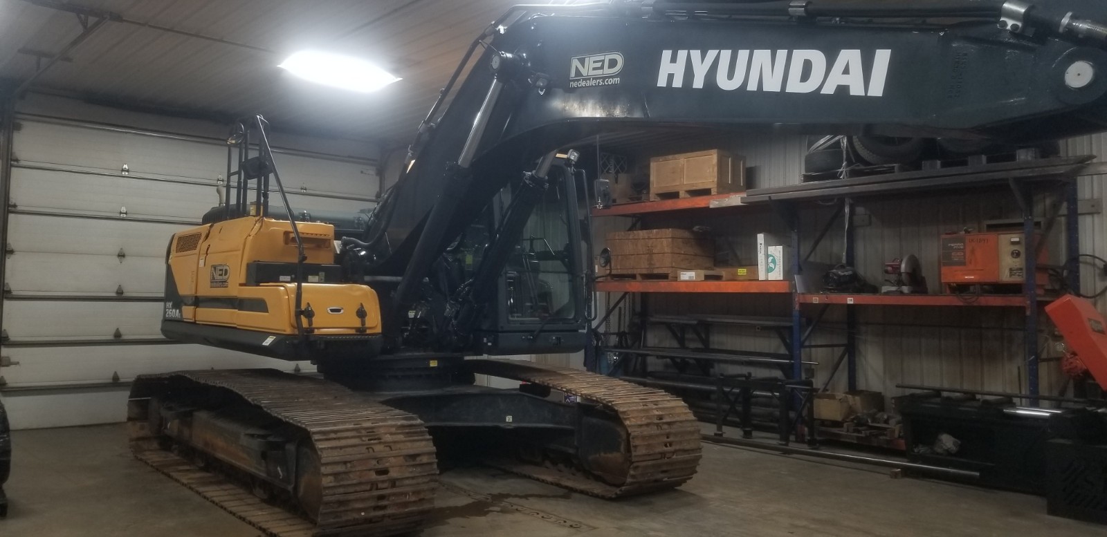 2022 Hyundai HX260 AL excavator hydraulic thumb cat caterpillar