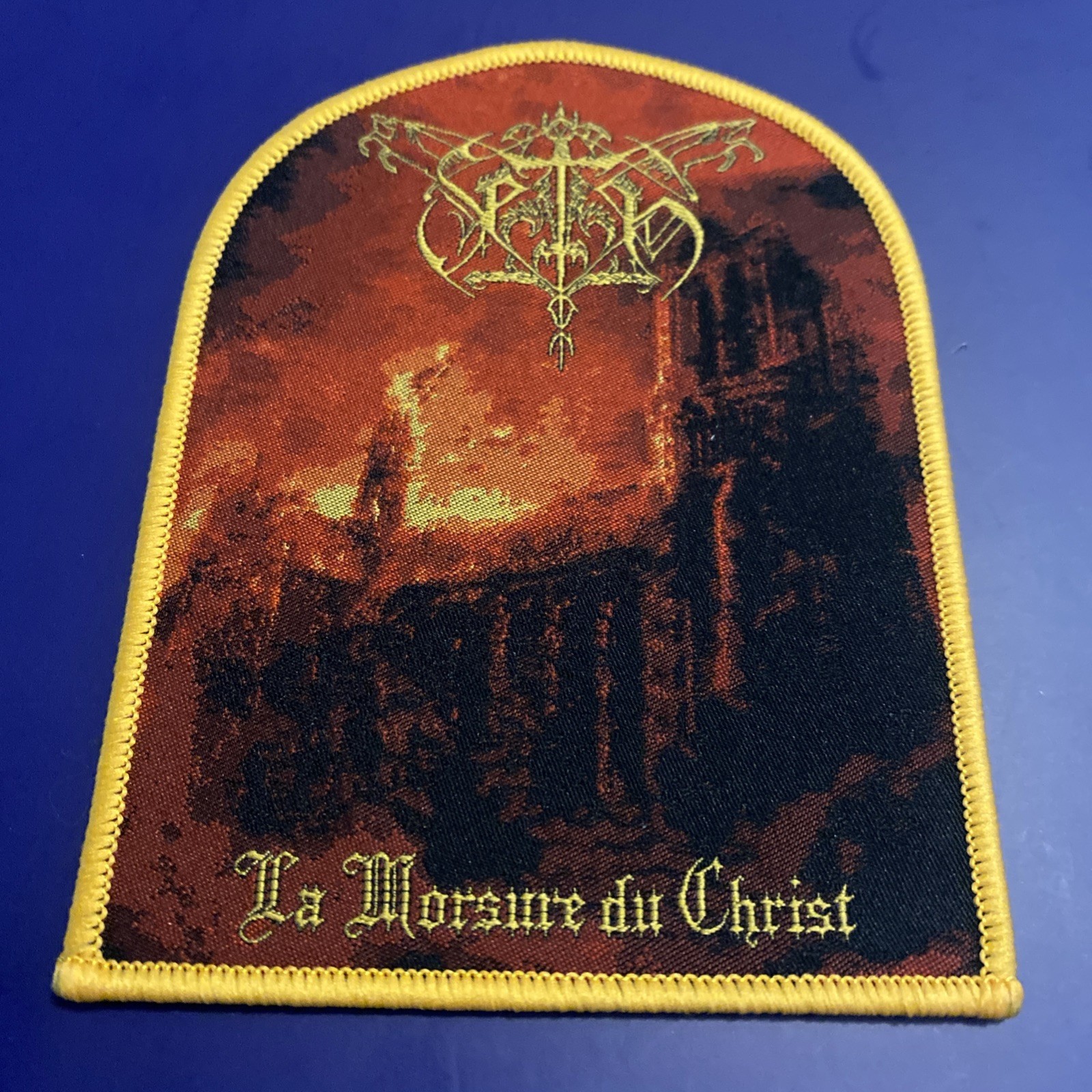 2023 SETH La Morsure Du Christ Woven Sew On Patch