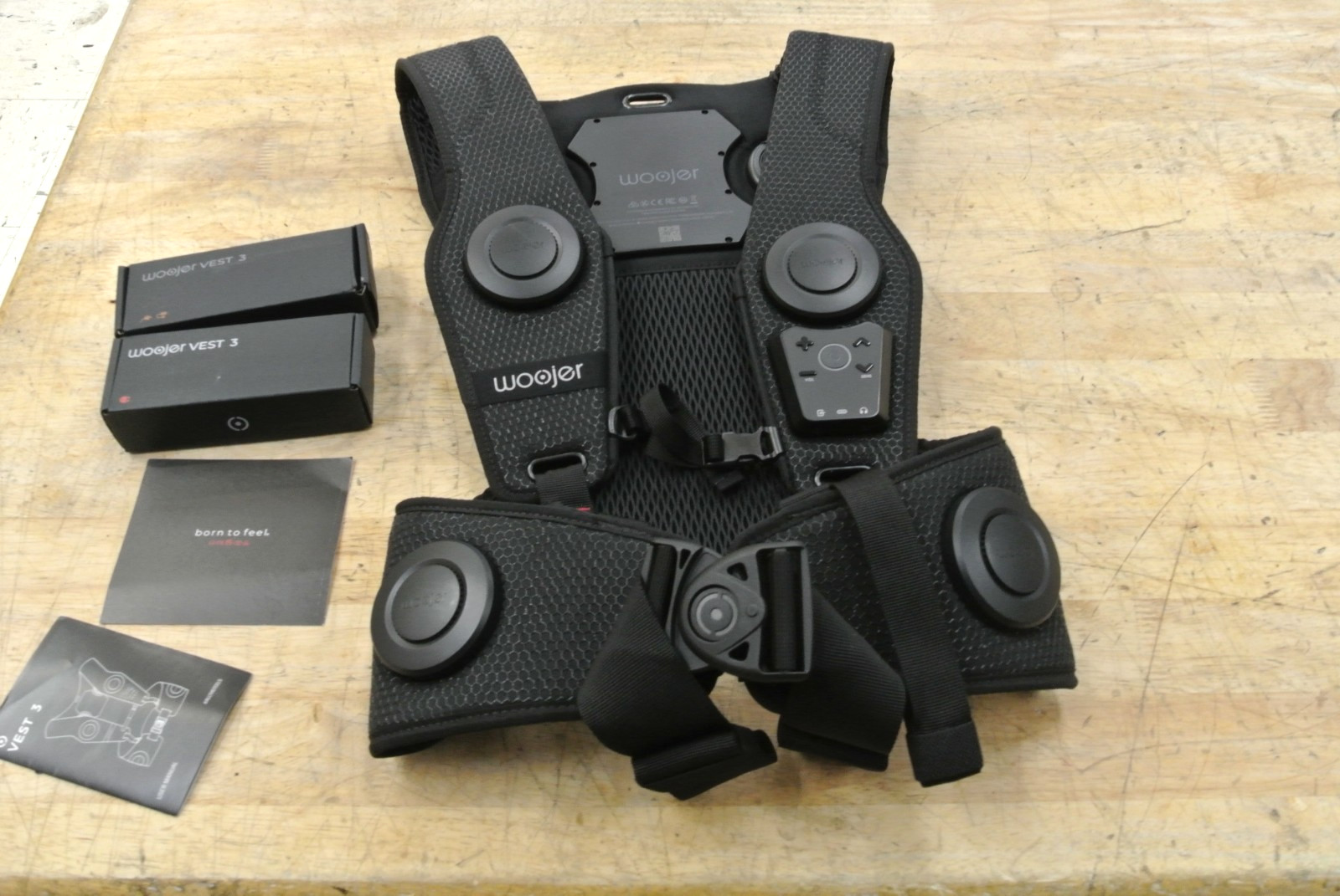 WOOJER HAPTIC VEST 3 FOR Meta GAMES, MUSIC, MOVIES, VR & WELLNESS WJRV3-101