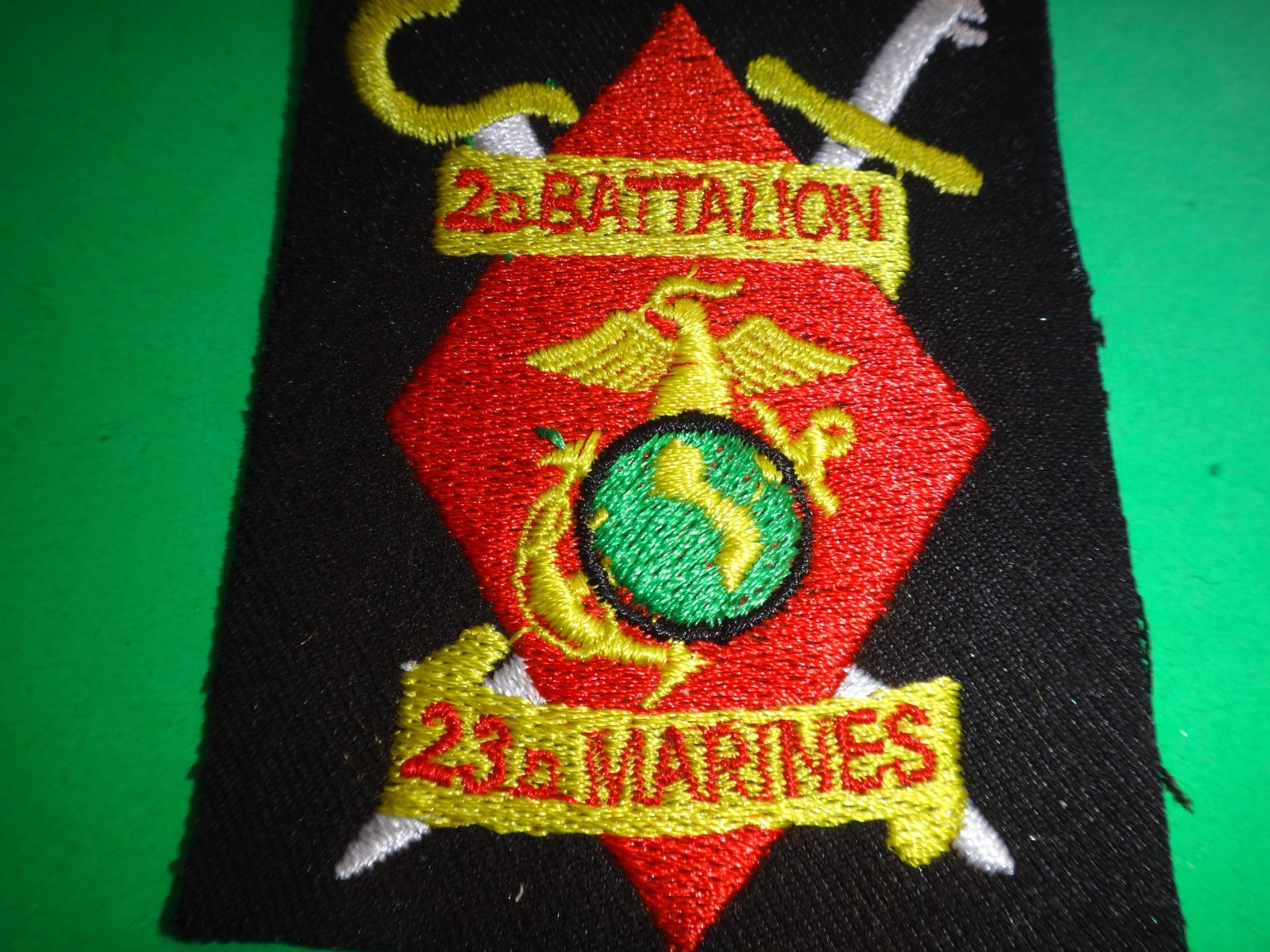 USMC 2nd Battalion 23rd Marine Regiment Patch From Vietnam War Era