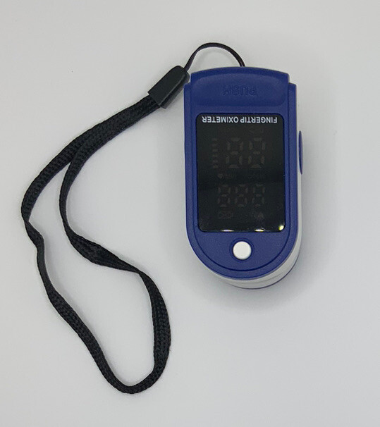 Pulse Oximeter, Blood Oxygen Saturation Monitor (SpO2) With Pulse Rate