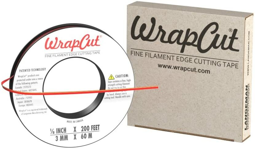 Vinyl Wrap Cutting Tape 200 ft. 60 Meter Wrapping Cut Knifeless Finish Line Car