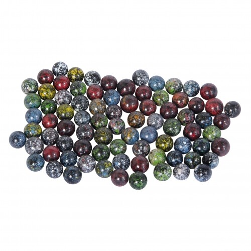 Glass Marbles - Pinto - 14mm (approx 300 pieces)