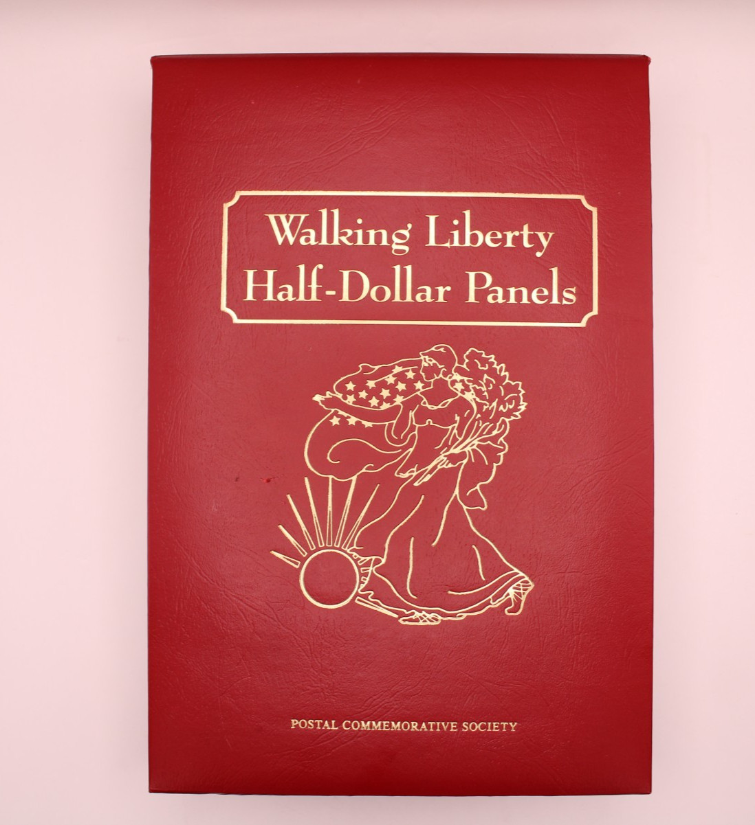 Walking Liberty Half Dollar Panels/ Postal Commemorative/24 Coins And Stamps