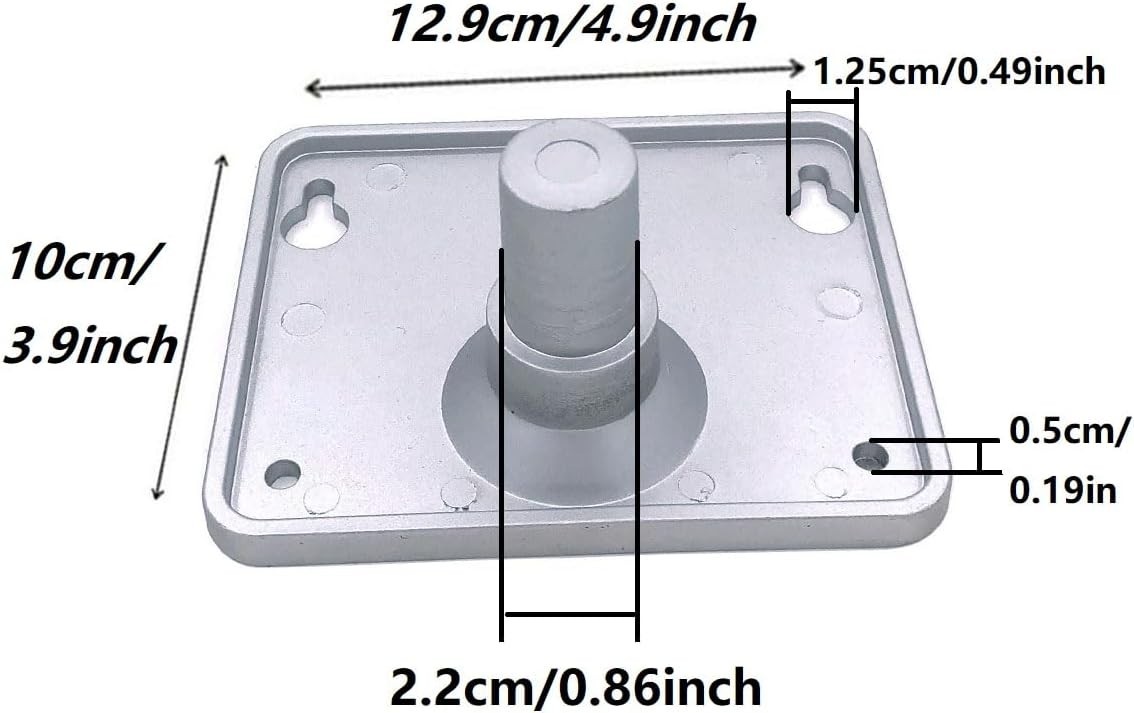 Electronic Drum Module Mounting Plate Metal Controller Stand for Multi-Pad