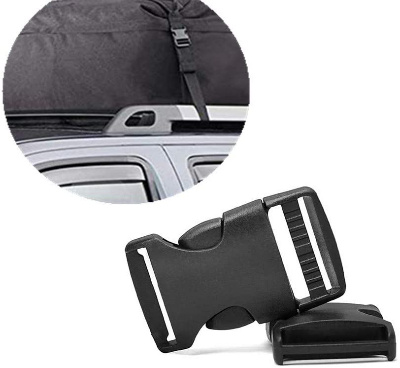 1Inch Nylon Webbing Strap Sets Plastic Flat Buckle Side Release Backpack
