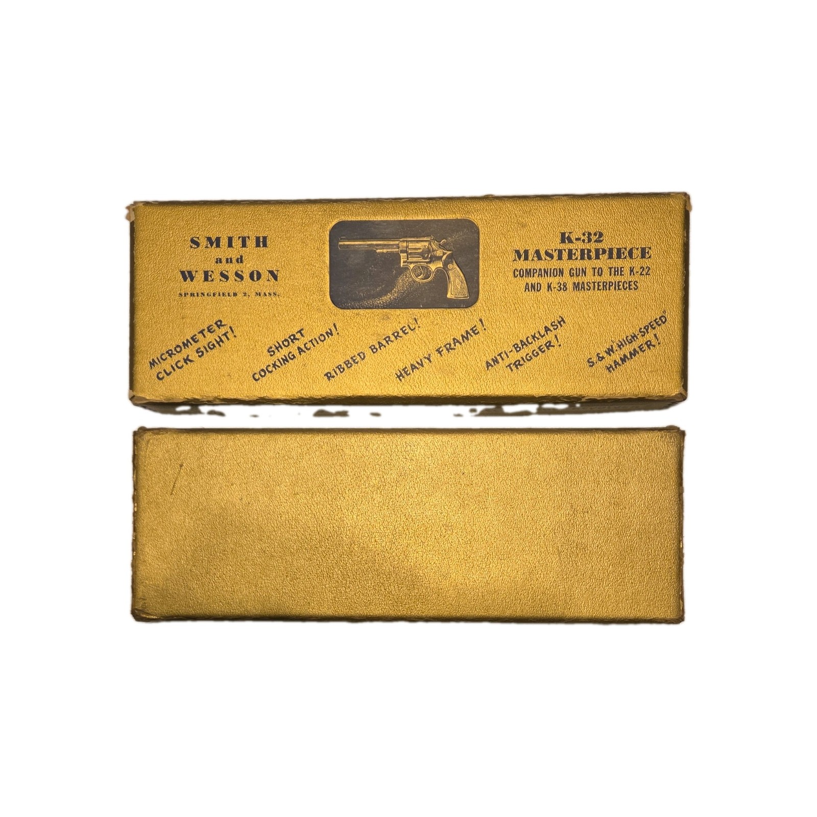 Smith & Wesson K-32 masterpiece original factory box