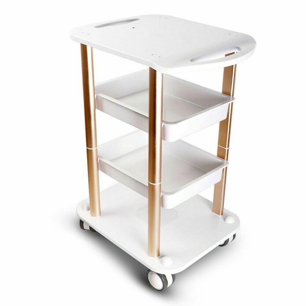 Rolling Cart Salon SPA Trolley Stand For Cavitation Beauty Machine Instrument US