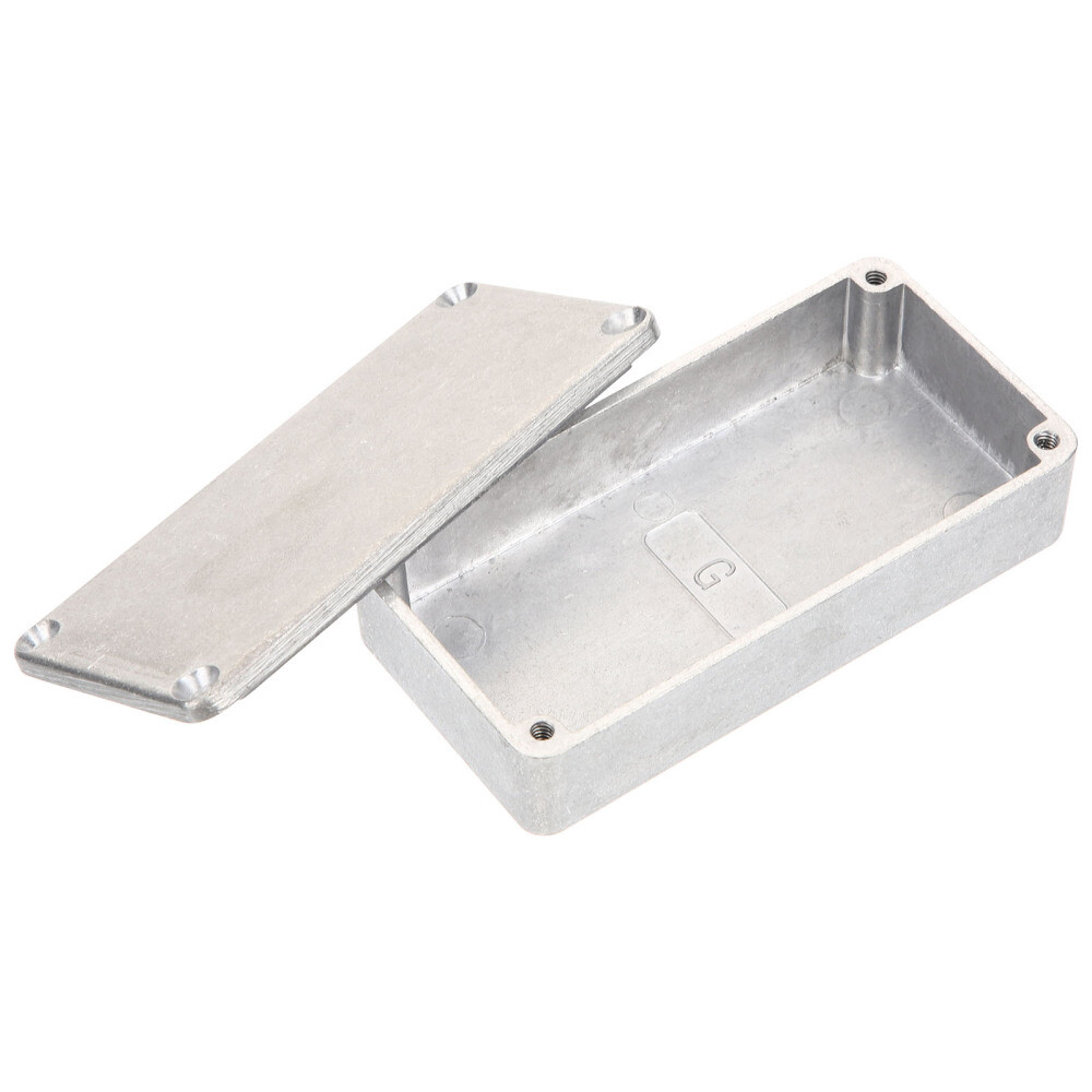 Replacement Aluminum Box Case Instrument Effector Enclosure Pedal Board