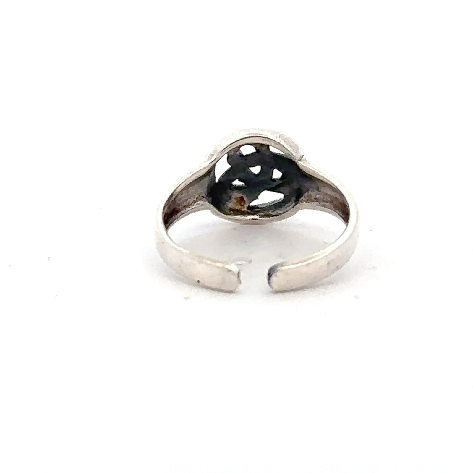 Sterling Silver Celtic Knot Toe Ring Adjustable Size