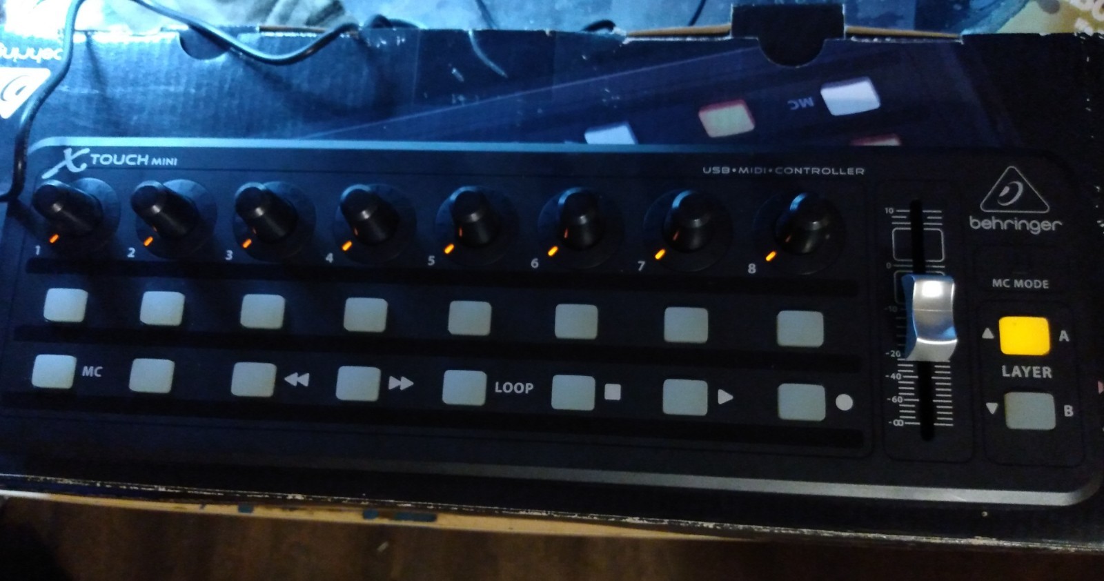 Behringer X-Touch Mini Universal USB MIDI Controller Ultra Compact