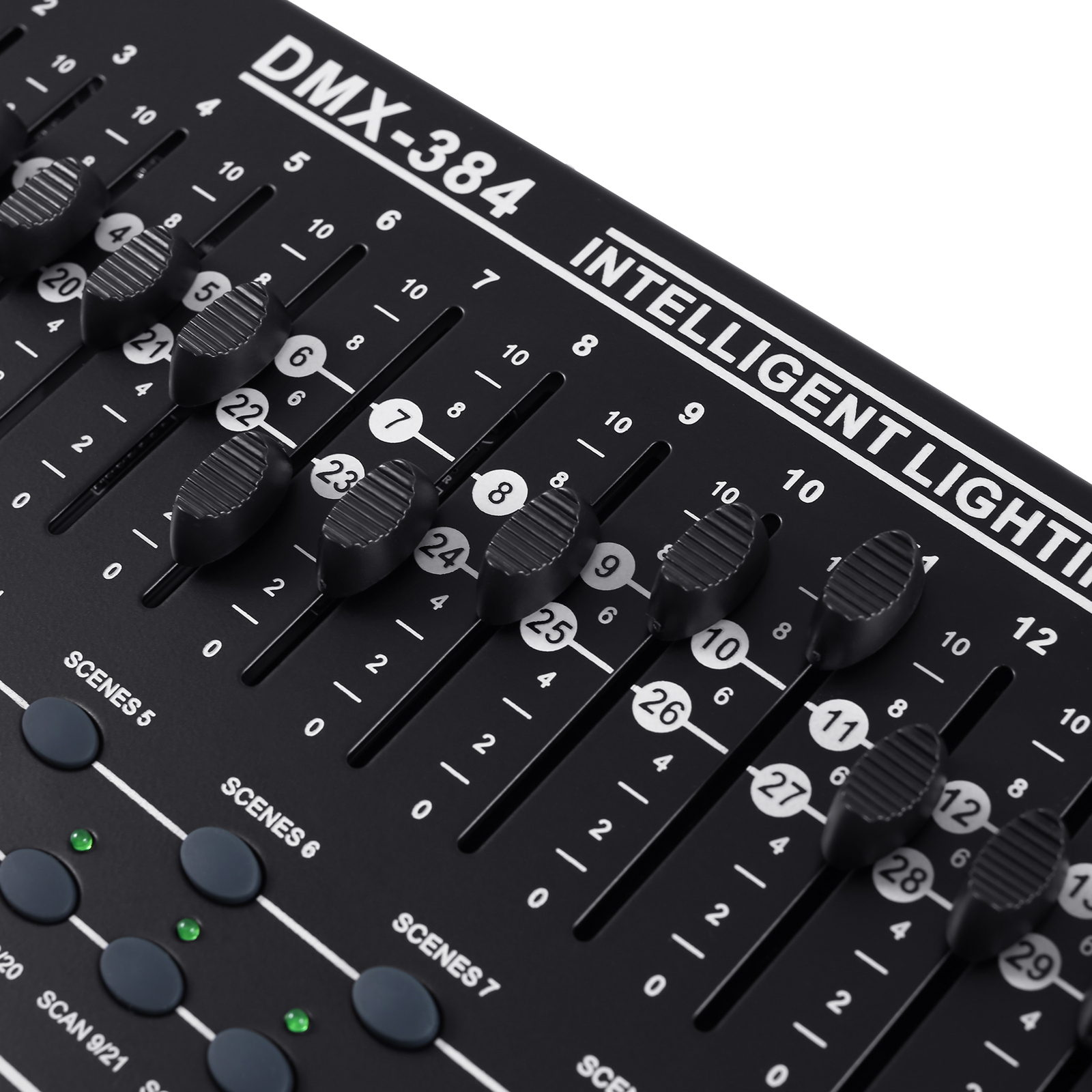 DMX 512 Operator 384CH DJ Light Stage Performance Controller Console W/ Lamp