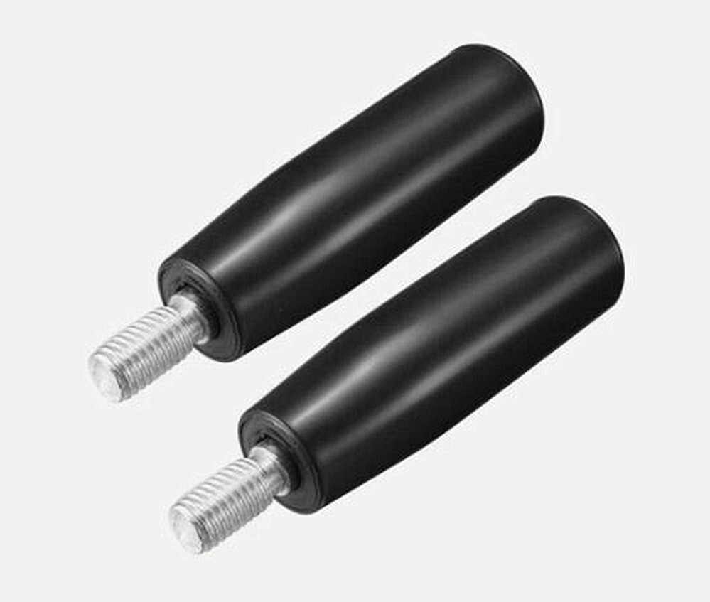 2Pcs Revolving Handwheel Machine Handle M10 Male Threaded Stem Milling Machinery
