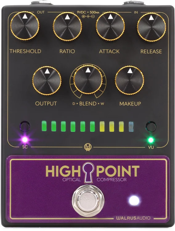 Walrus Audio Highpoint Optical Compressor Pedal