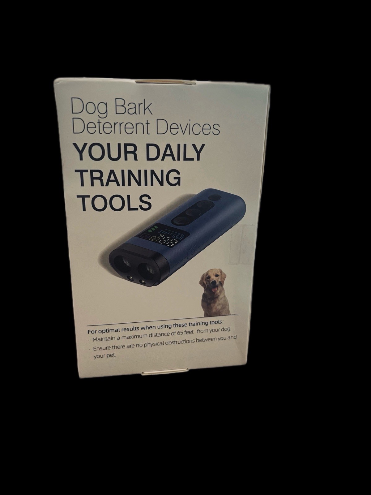 dog bark deterrent device stops bad behavior