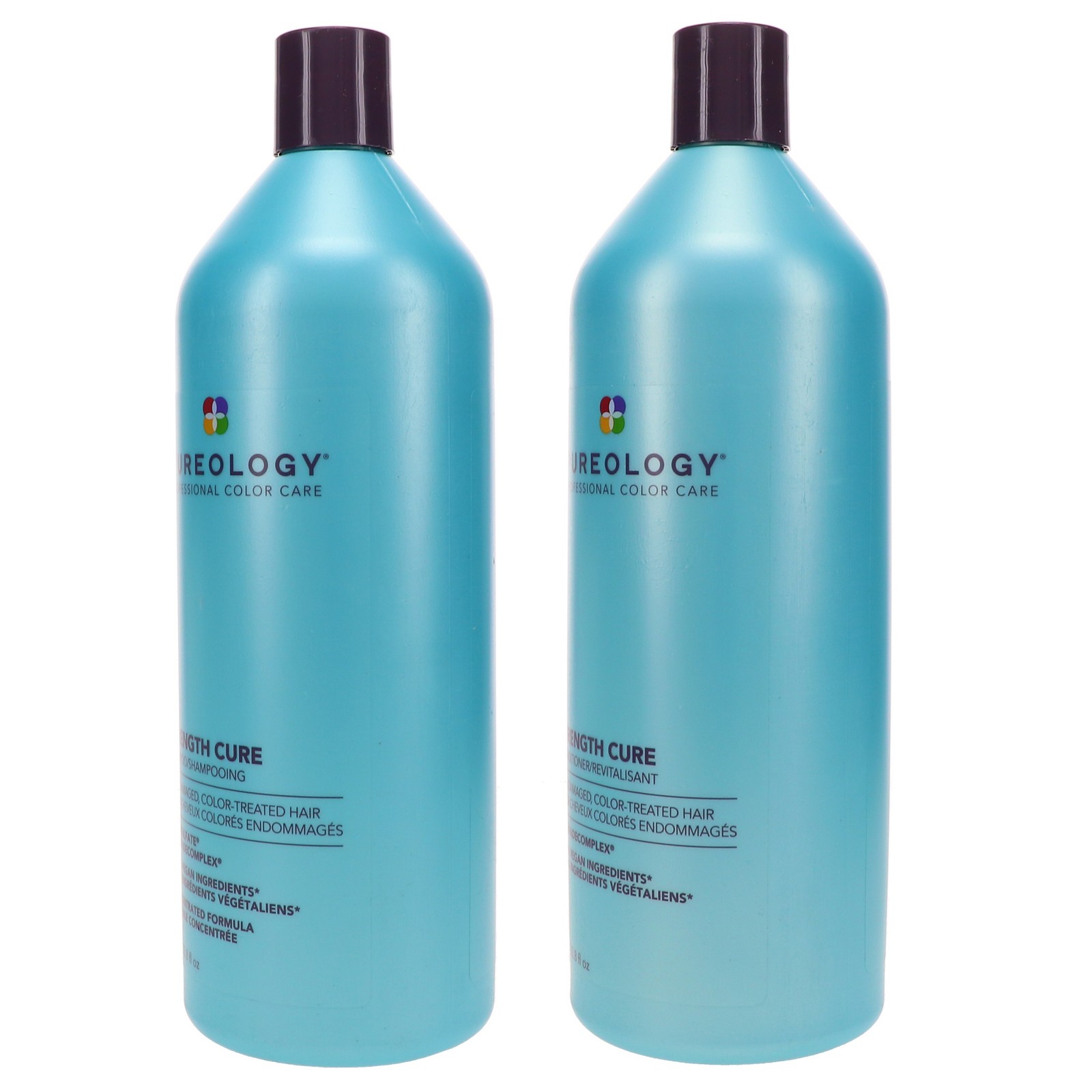 Pureology Strength Cure Shampoo 33.8 oz & Conditioner 33.8 oz Combo Pack
