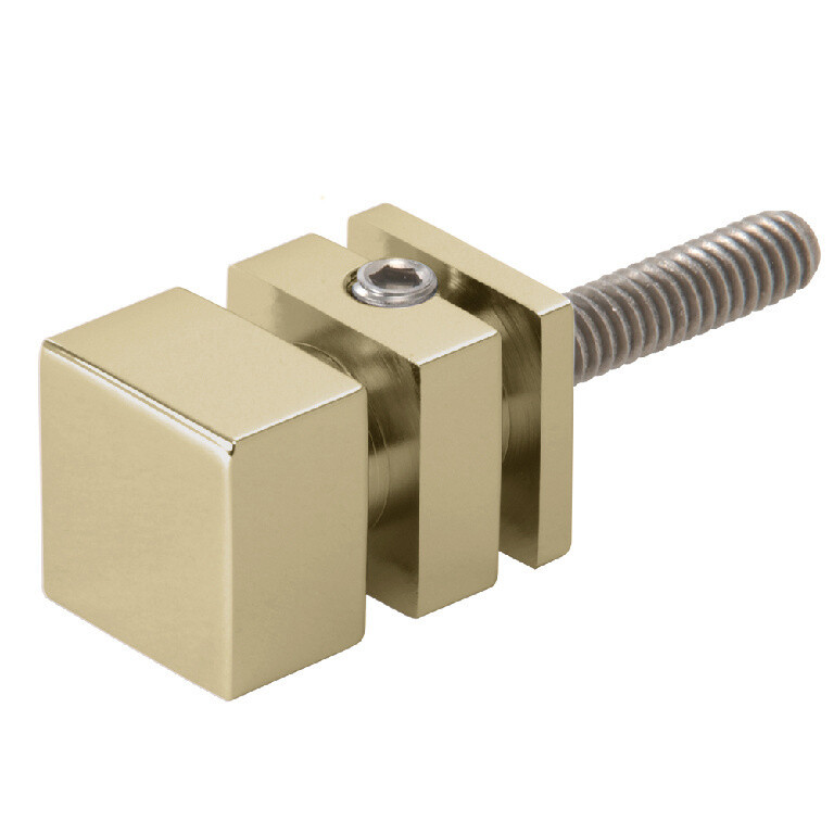 CRL SDK270BBRZ Brushed Bronze Square Shower Door Knob