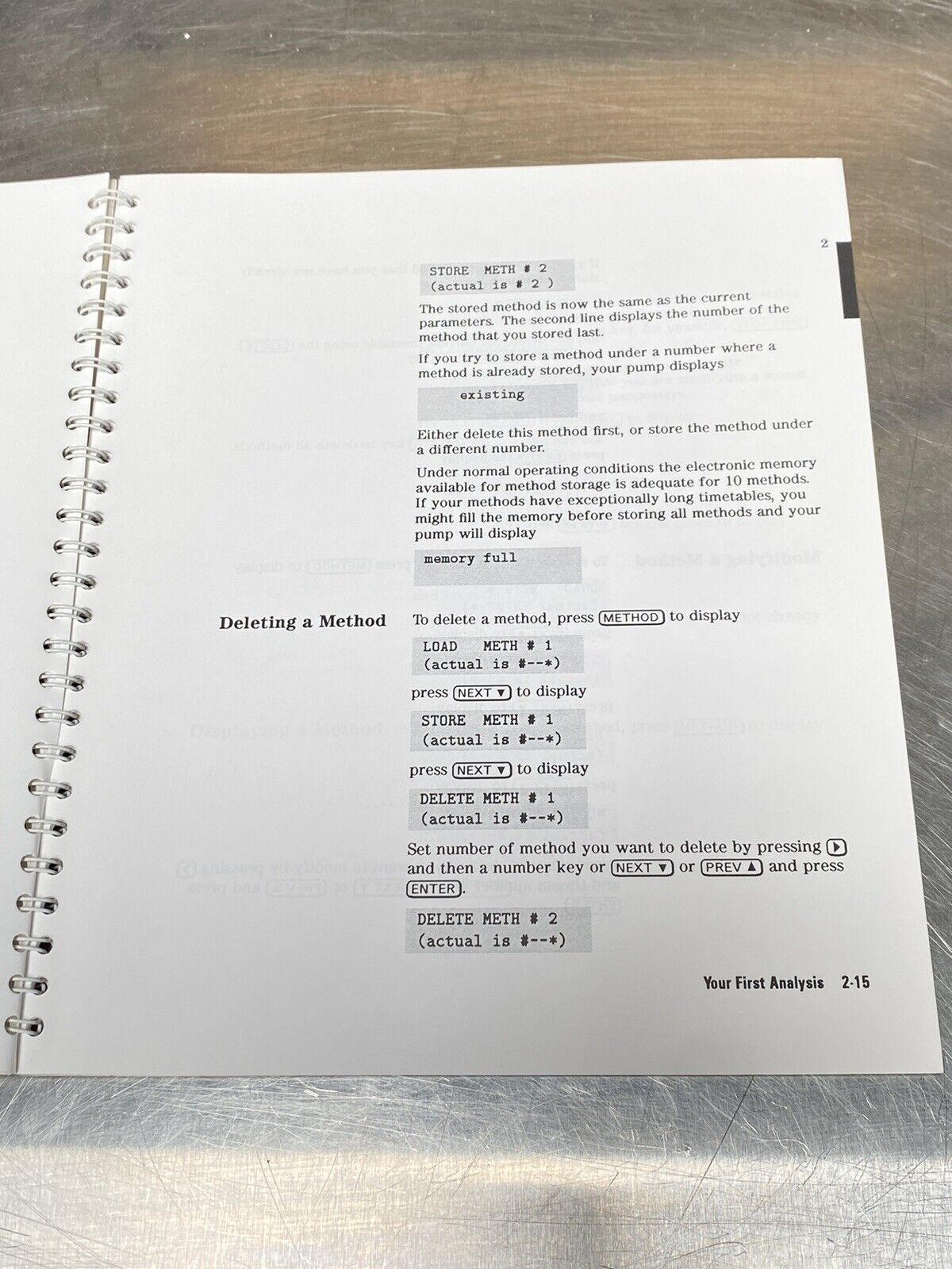 Hewlett Packard HP 1050 Series Pumping Systems - Users Guide / Manual