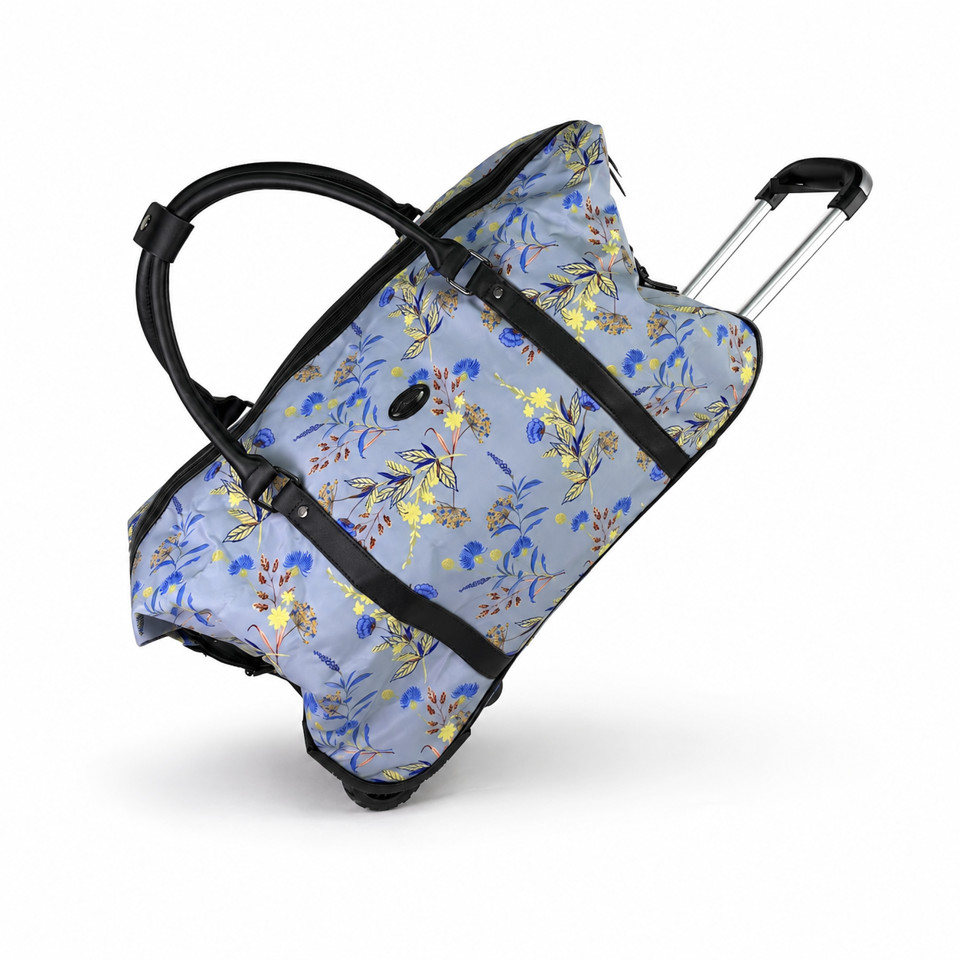 20 Inch Rolling Duffel Bag with Telescopic Handle