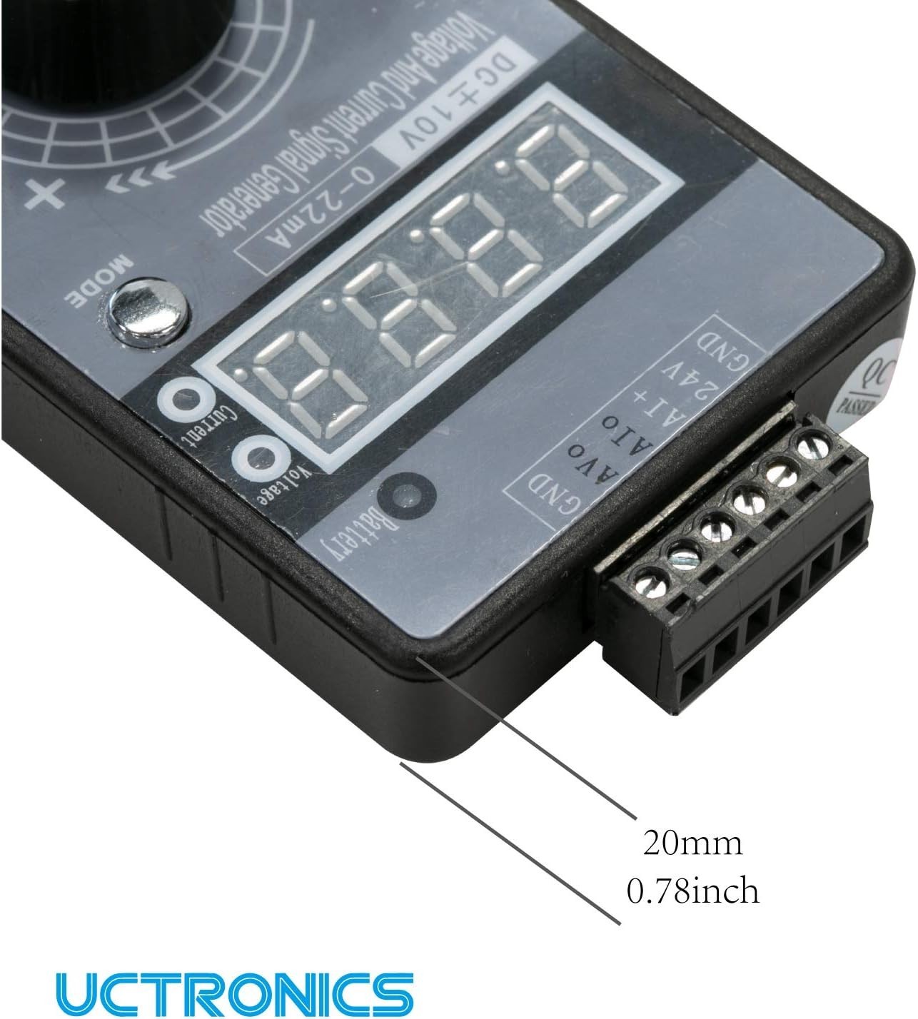 DC ±10V 0/4-20mA Current Voltage Signal Generator, USB Power Supply Interface...