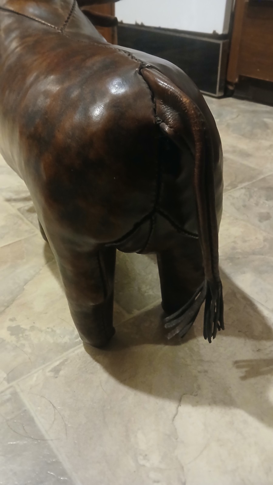 1960s Dmitri Omersa Leather Bull
