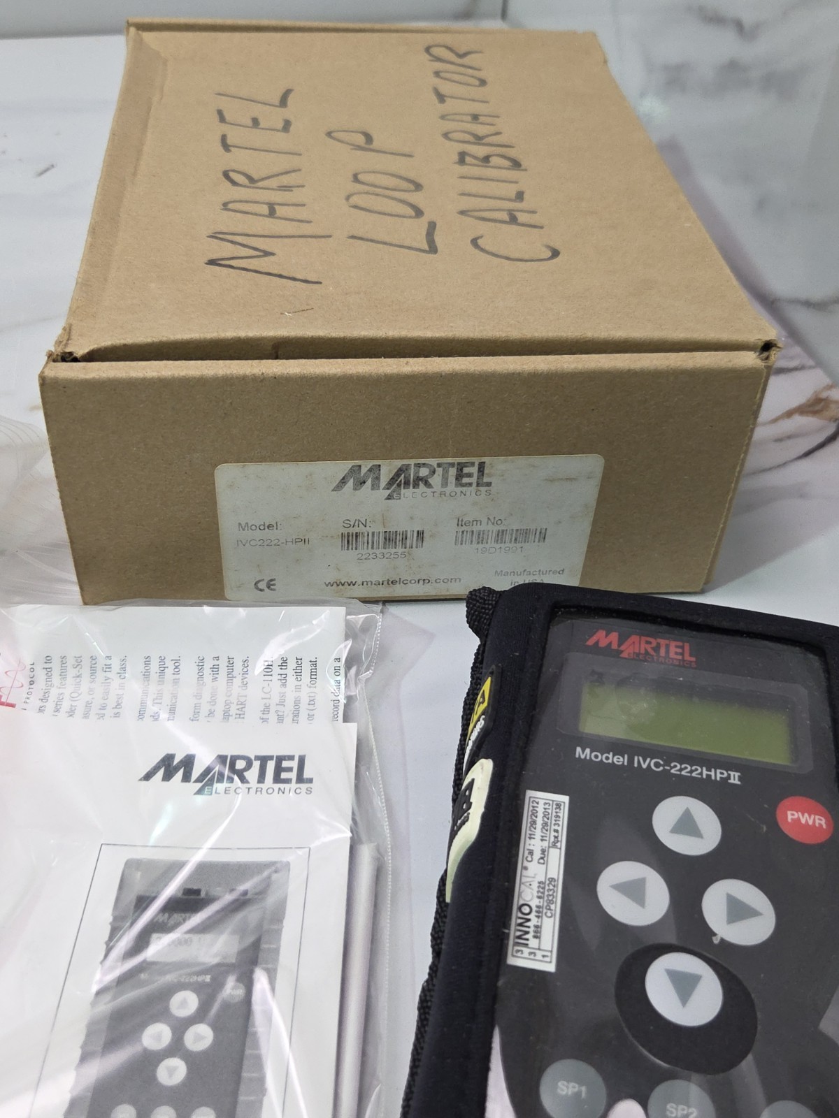 Martel Electronics IVC-222HPII Voltage Current Calibrator