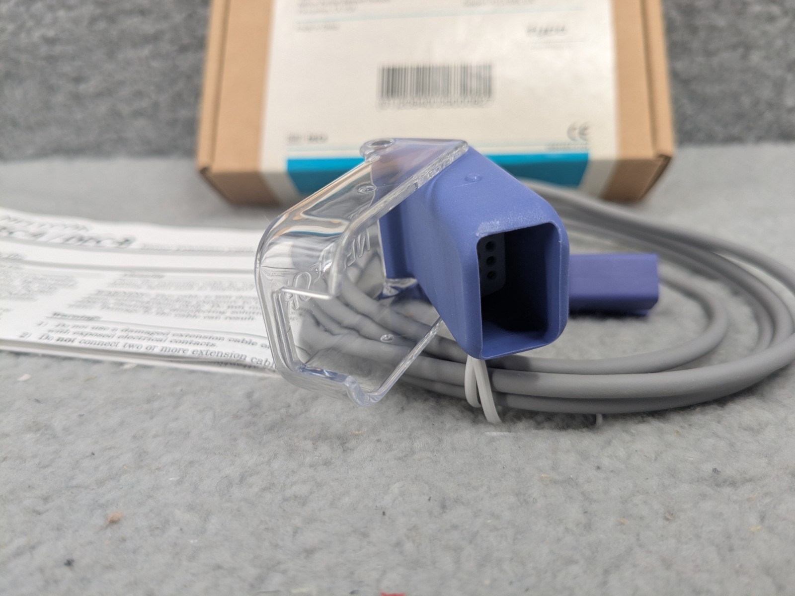 Nellcor DEC-4 SPO2 Sensor Extension Cable, New Open Box, Tyco,
