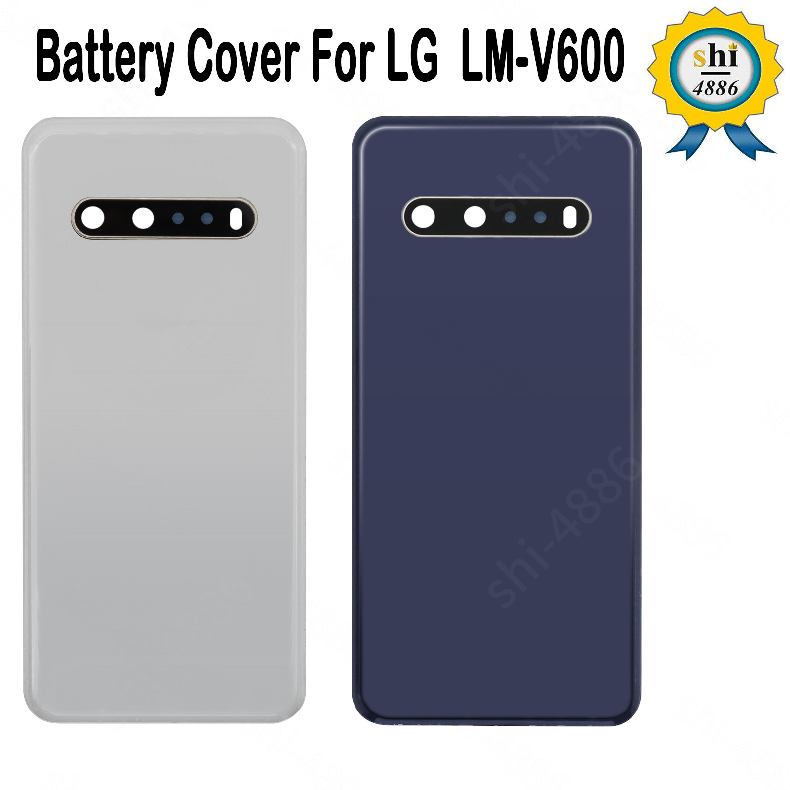 Battery Cover Back Glass Door Housing For LG V60 ThinQ 5G LMV600 LM-V600 USA