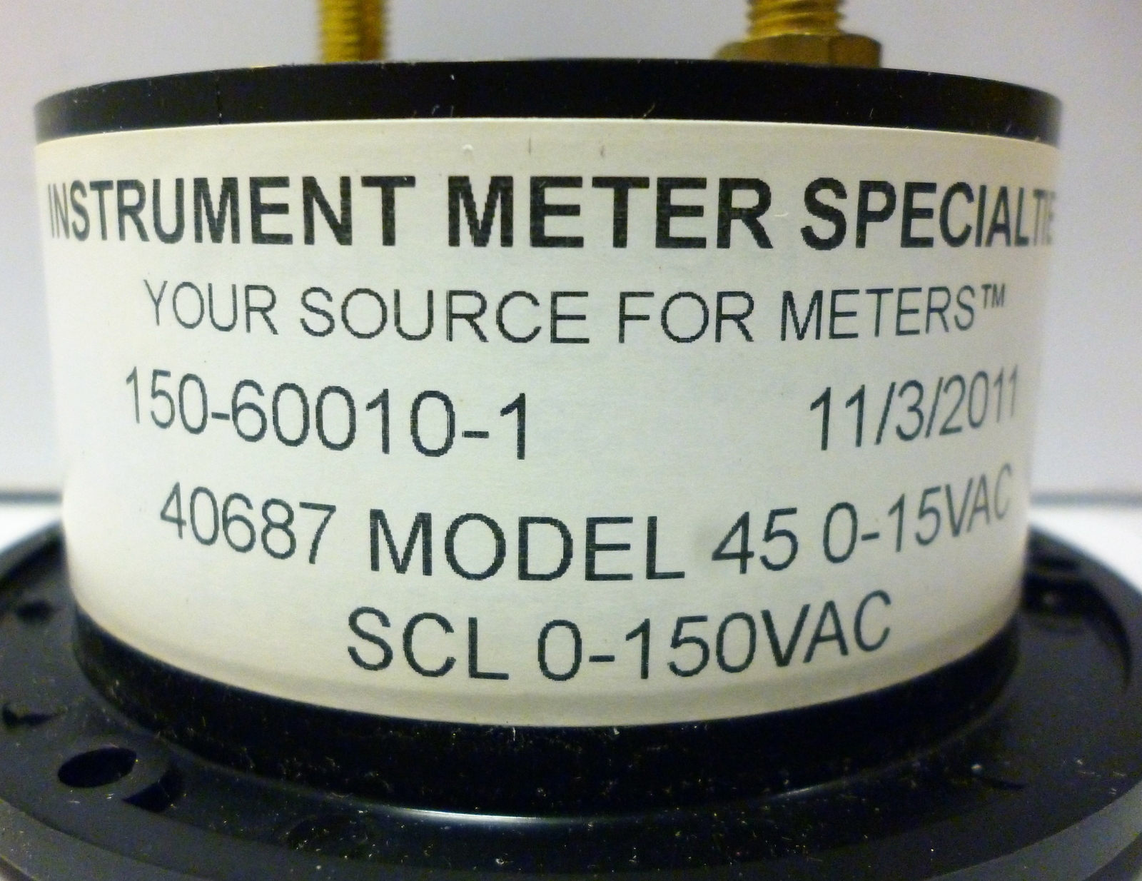 Simpson 40687 A.C. Volt Panel Meter