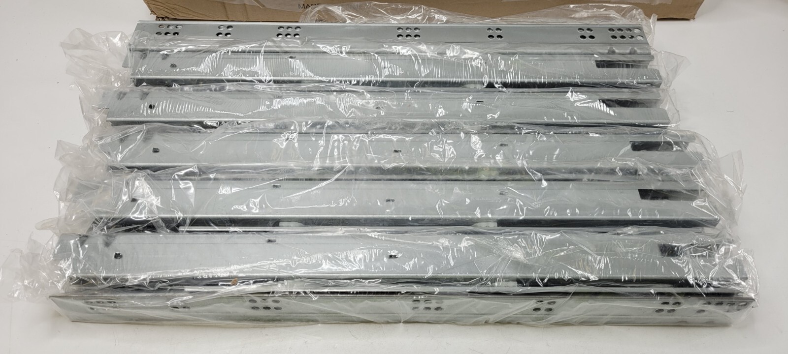 (6 Pairs) 21" Inch Undermount Soft Close Drawer Slides Rails Concealed