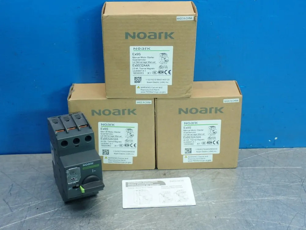 NOARK MANUAL MOTOR STARTER EX9S32A4A