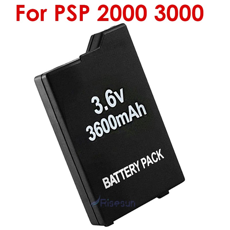 Battery For PSP Series PSP 2000 3000 3600mAh Rechargeable Fat Console Battery