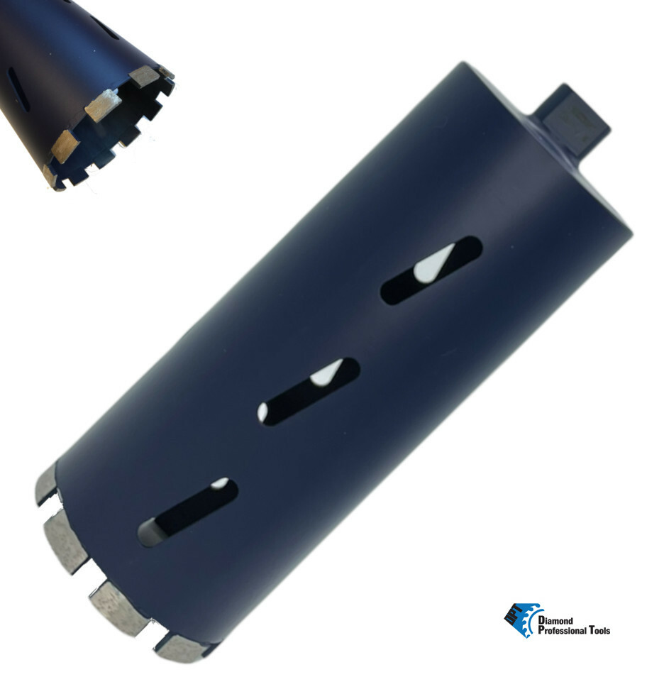 4 Inch Dry Diamond Core Drill Bits for Concrete Asphalt Blocks Bricks 11" Length