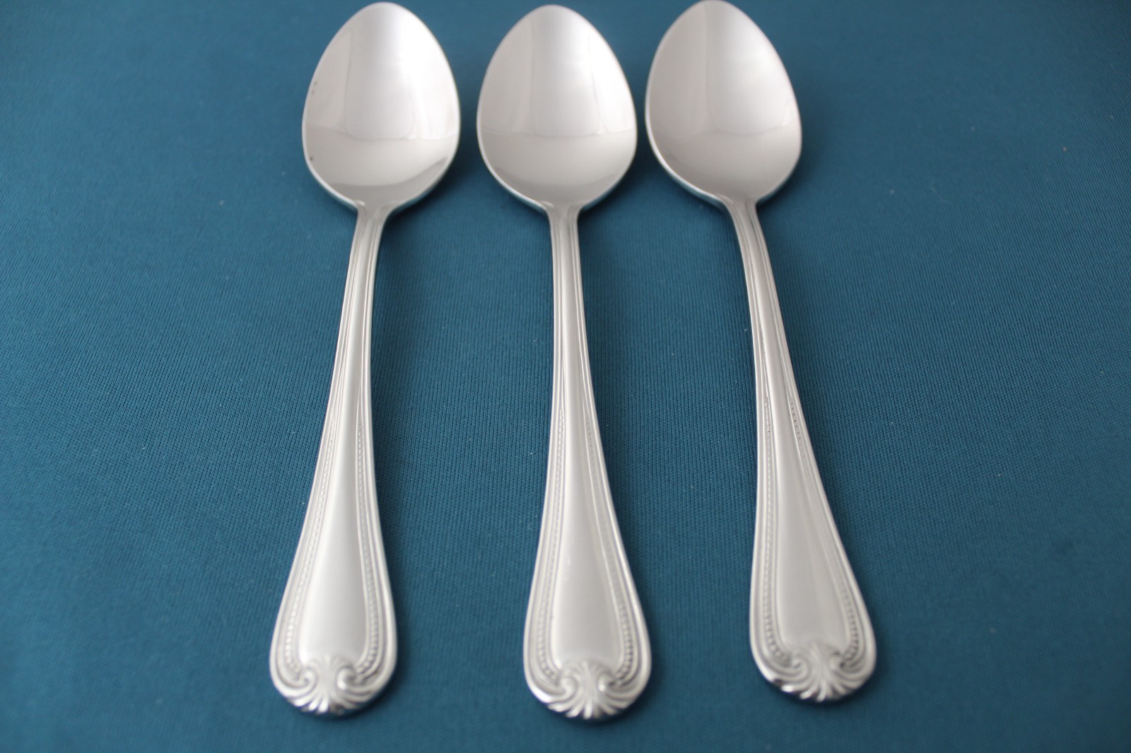 Reed & Barton SUSSEX Teaspoons (Set of 3) 18/10 Stainless China 6 1/4"